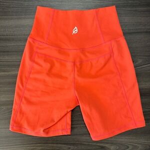 P'TULA Yvette 6" Bike Short - Sun Kissed - Coral/Pink - Medium